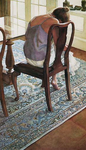 Steve Hanks - Purple Blouse