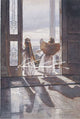 Steve Hanks - Angels Out the Door Signed Open Edition Lithograph